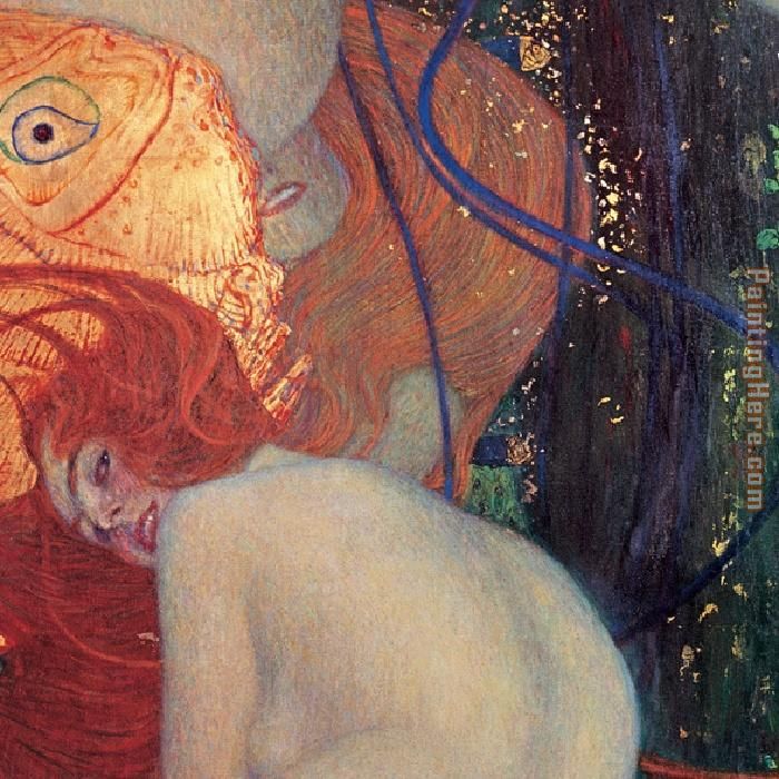 Gustav Klimt Goldfish (detail)
